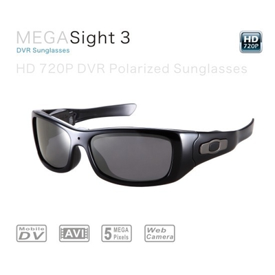分極された TAC レンズ 720P HD のビデオ・カメラ ガラスが付いている小型ビデオ・カメラの 眼鏡類