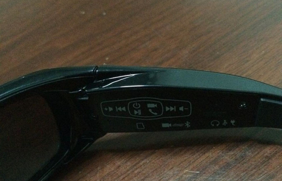 身につけられるリモート・コントロール CMOS DVR ガラス/720p HD のカメラの 眼鏡類